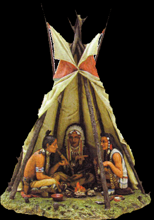 Native American Tribes. Tribes Native -Wigwam WU70699