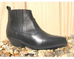 7444S Black Leather