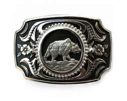 Texas Buckle Grizzly Bear/S