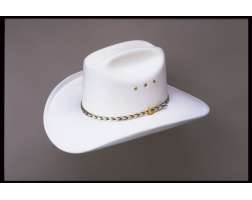 Cattleman Cowboy Hat White
