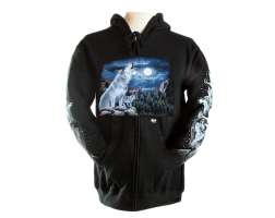 Hoodie Howlin Wolf Blue