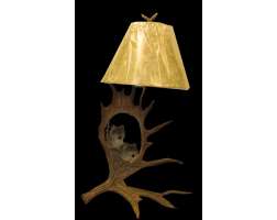 Mill Creek Wolf Lamp