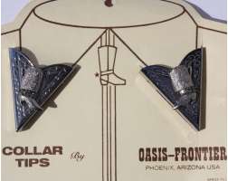 Collar Tips USA Silver Boot