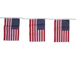 Bunting USA Flag 3Meter