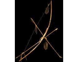 Native American Bow and Arrow