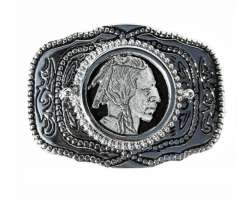 Texas Buckle Indian Head/S