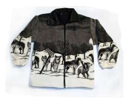 Snow Wolf Grey ~ New ~