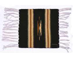 Place Mat Blk/Tan/Brown