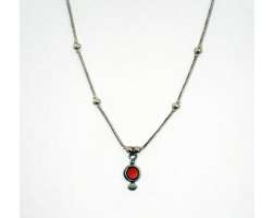 Necklace N11 Coral Stone
