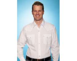 Ely Plain White Shirt