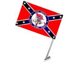 Car Flag South Will Rise Again