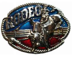 Rodeo Bull Rider Buckle
