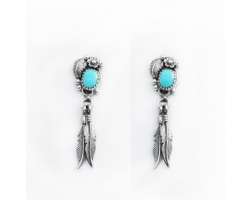 Navajo Earing Feathers E38