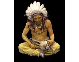 Elgate Indian Chief Sitting