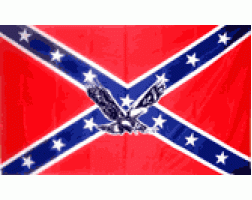 Flag Confederate Eagle