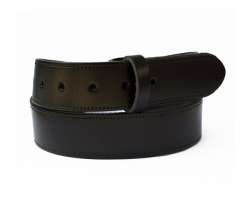 Leather Belt 1.5 inch Black
