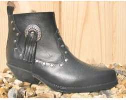 13484 Boots Black Leather 2NDS