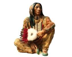Native Indian Fur and Feathers