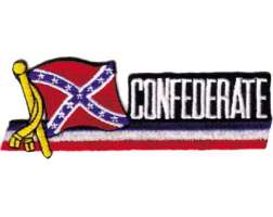 Patch Confederate and Flag