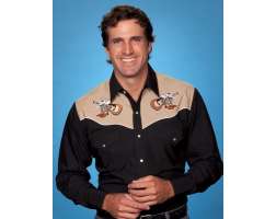 Ely CountryMusic Blk/BeigeYoke