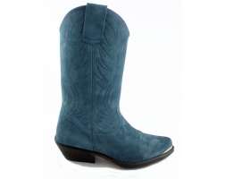 Santa Fe Boot 2000 Blue Suede