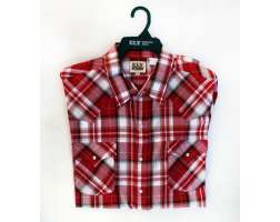 Ely Plaid Red/White/Black