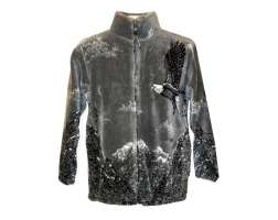 Fleece Black Mountain Eagle Grey