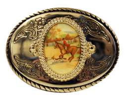 Texas Buckle Oval Hunt 1