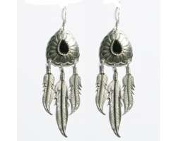 Navajo Earing Feathers E47