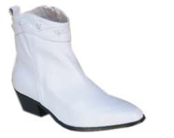 Maryland Boot White Leather