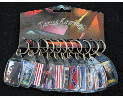 Keyrings - Economy x12