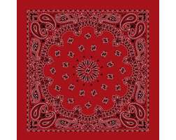 Bandana Paisley Red