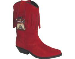 7500 Boots Suede Red 2NDS