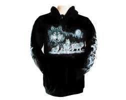 Hoodie Wolf Family