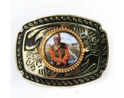 John Wayne Buckle Gold