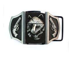 Lighter Buckle Wolf Head