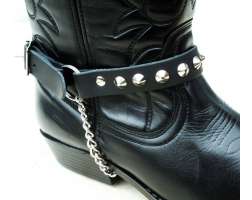 Boot Straps Mens Conical Stud