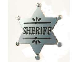 Sheriff Badge Buckle