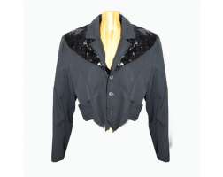 Western Sequined Black Jacket