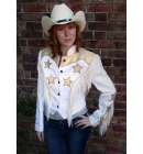Western Star Jacket White Gold