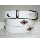 Rhinestone Belt Diamond Wh/Red Rhinestone Belt Diamond Wh/Red