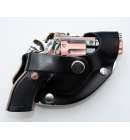 Lighter Buckle Gun Black Holster
