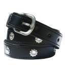 Rhinestone Belt Black/Clear Rhinestone Belt Black/Clear