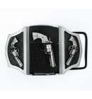 Lighter Buckle Western Guns