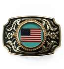 Texas Buckle USA Flag/G1