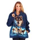 Fleece Jacket LW 5 Wolves Blue