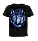 T-Shirt Wolf Face