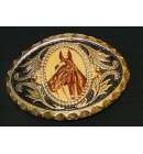 Texas Buckle Oval Horse 5