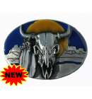 Buckle Steer Skull Buckle Steer Skull