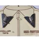 Collar Tips USA Silver Boot